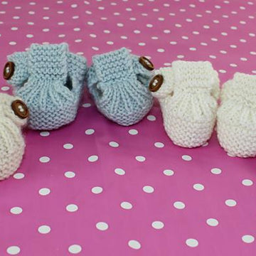 Easy Baby T Bar Booties