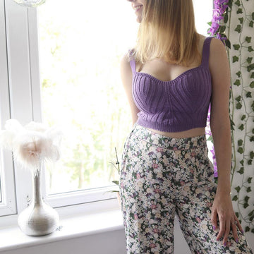 "Flora Aura" Hand Knit