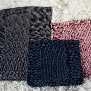 Bordered Washcloth