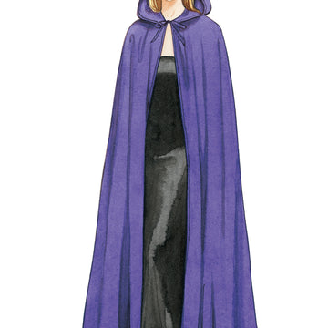 McCall's Misses'/Men's/Teen Boys' Lined & Unlined Cape Costumes M4139 - Paper Pattern Size All Size