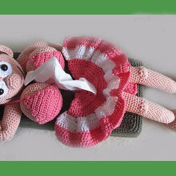 Tissue Box Cover "Naughty Bella "