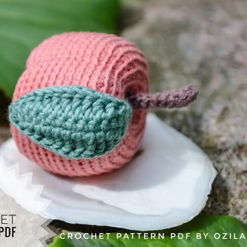 Peach fruit toy