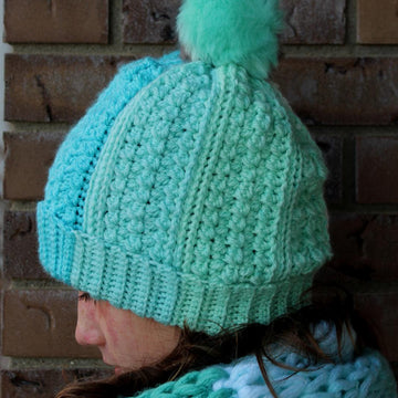 Textured Winter Wonderland Hat