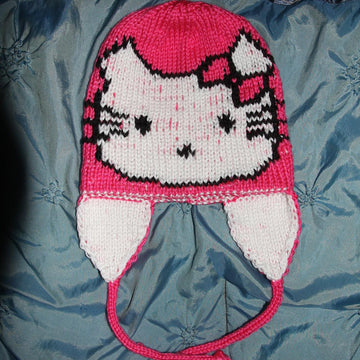 Double Knit Kitty Hat