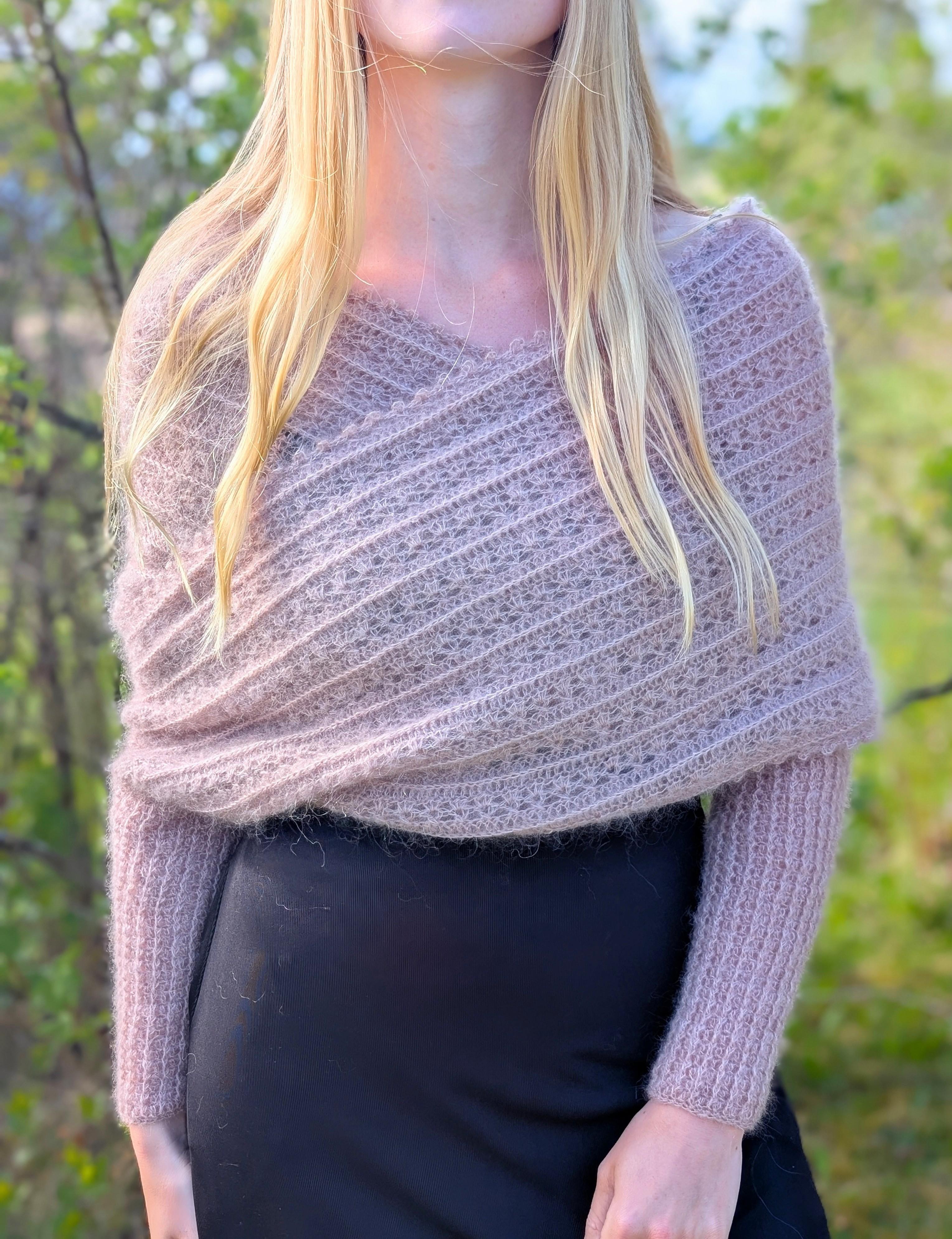 Frost & Fern Sweater Scarf