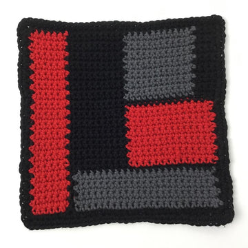 Color Block Washcloth