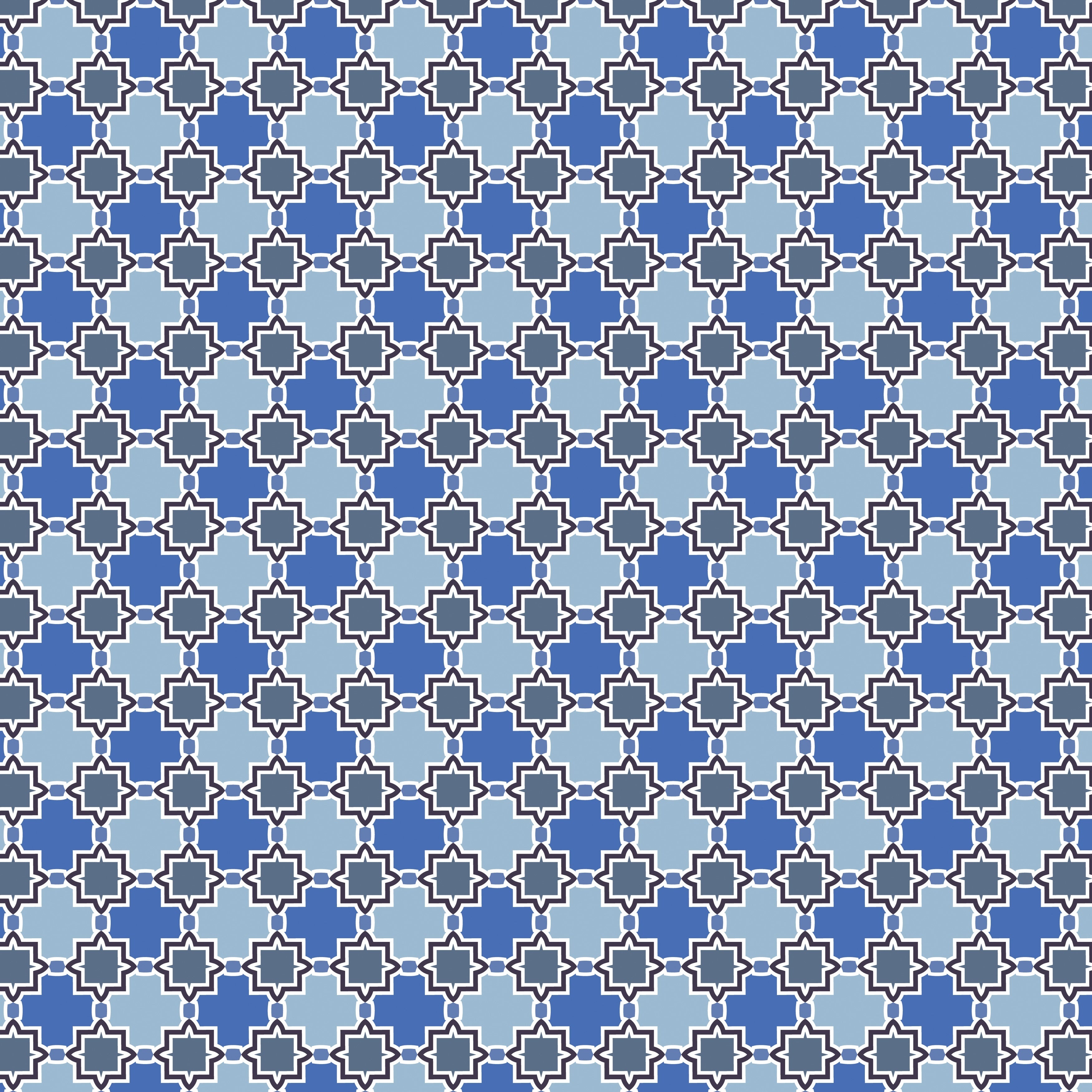 Cricut Patterned Premium Vinyl Sampler 12"X12" 6/Pkg - Rob & Bob Geometric Tiles -Removable