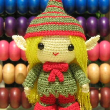 Elfy the Elf, Amigurumi crochet pattern