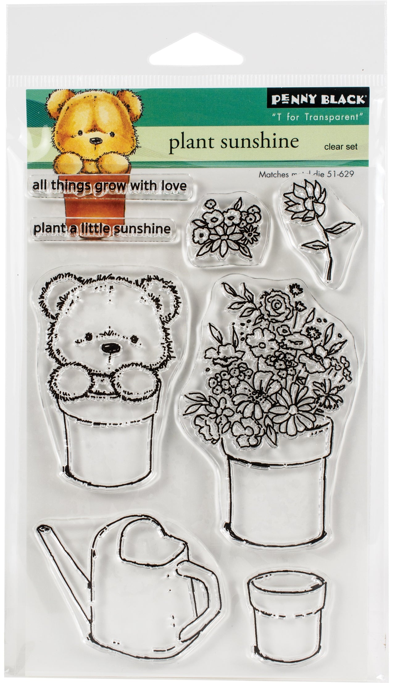 Penny Black Clear Stamps - Plant Sunshine