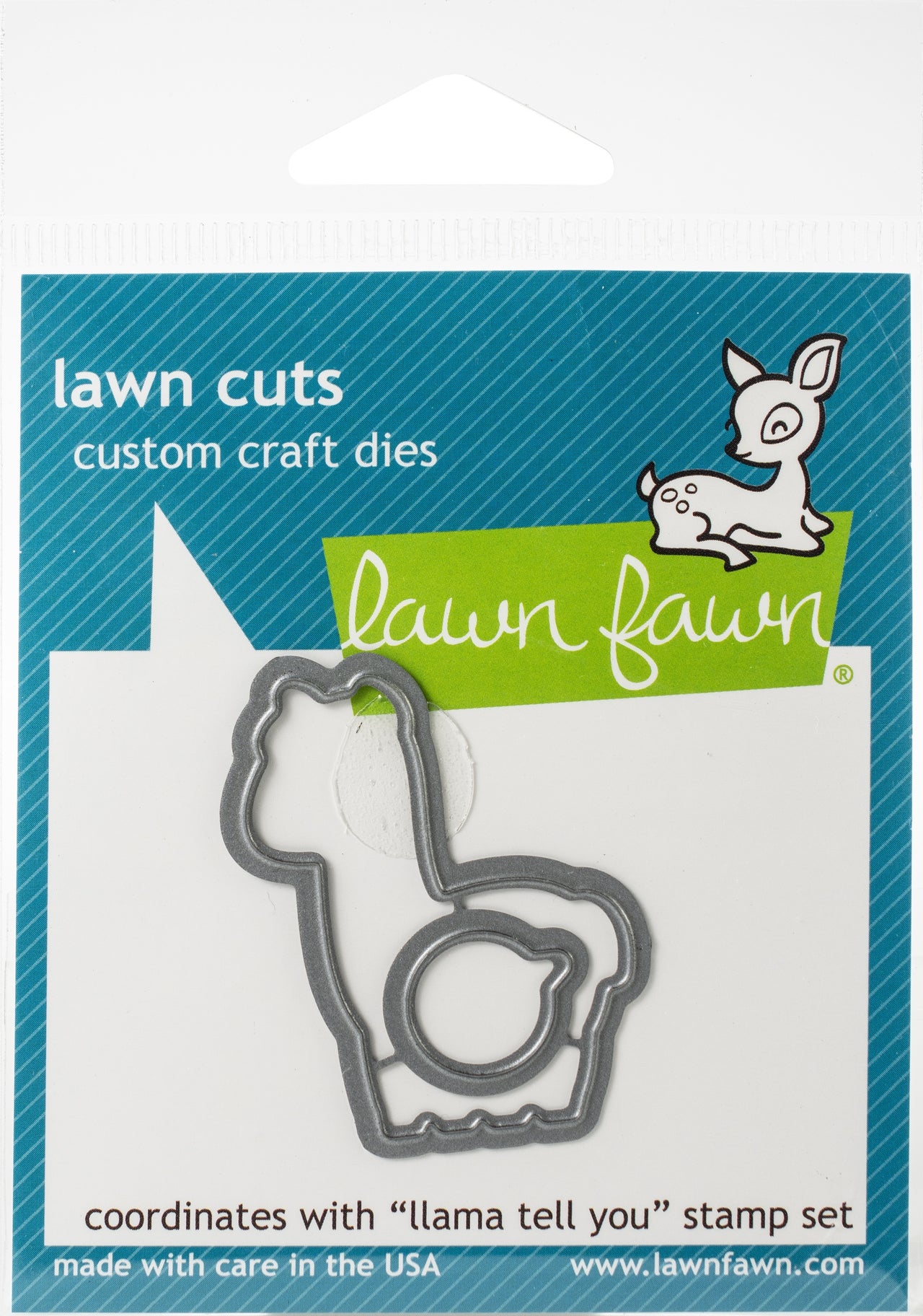 Lawn Fawn Lawn Cuts Custom Craft Die - Llama Tell You