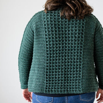 Waffle Side Split Sweater