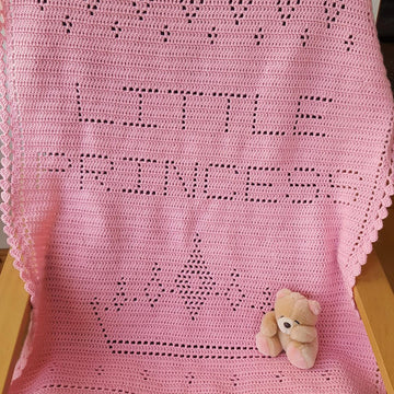 Little Princess Filet Blanket