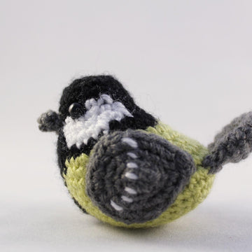 Coal Tit Amigurumi Pattern