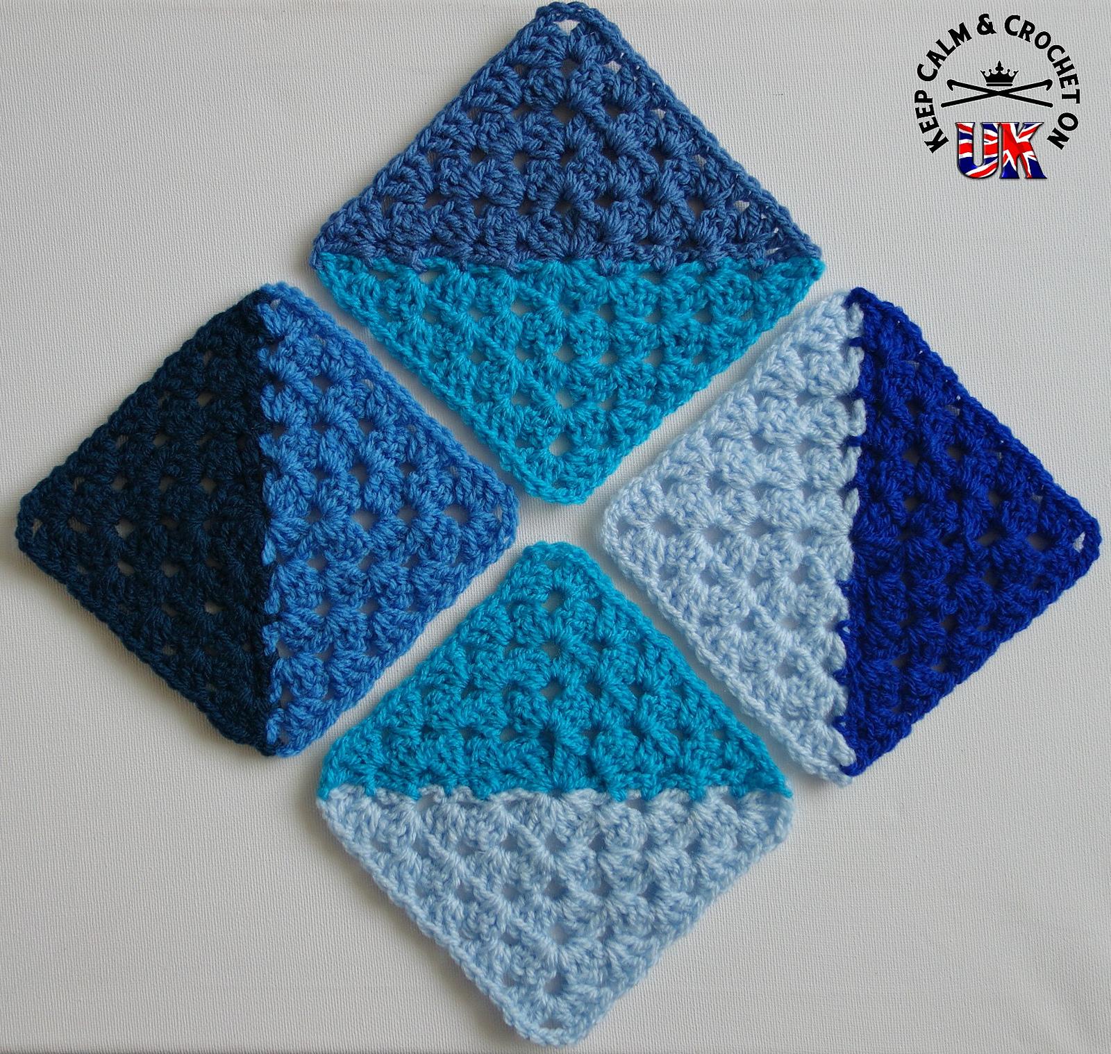 Half and Half Granny Square