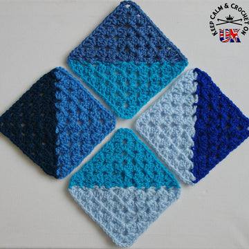 Half and Half Granny Square