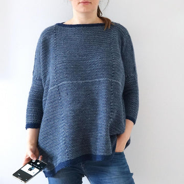 Tunisian Crochet Sweater "Maximum"