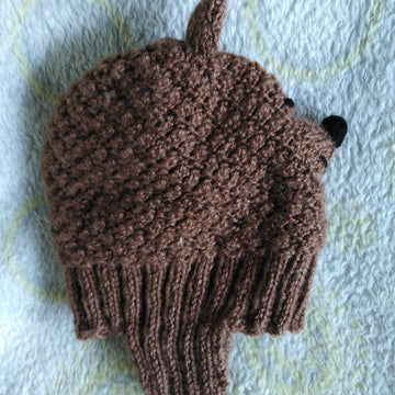 Hedgehog Baby Hat