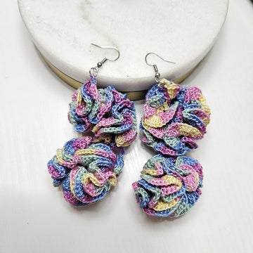 Crazy Poodle Earrings