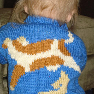 Cow Jumped Over the Moon Sweater to Knit