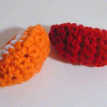 Amigurumi Apple and Orange