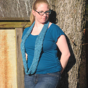 Cascading Waters Infinity Scarf