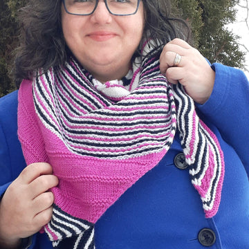 True Blue Shawl