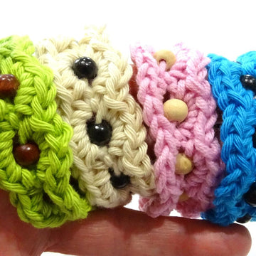 Crochet Beaded Bracelet
