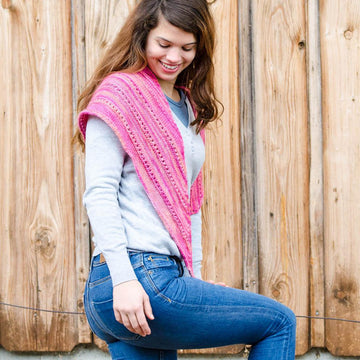 Candied Apples Shawl