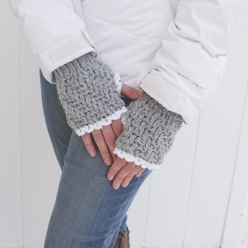 Polar Vortex Fingerless Gloves