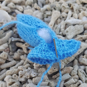 Knitted Dolphins
