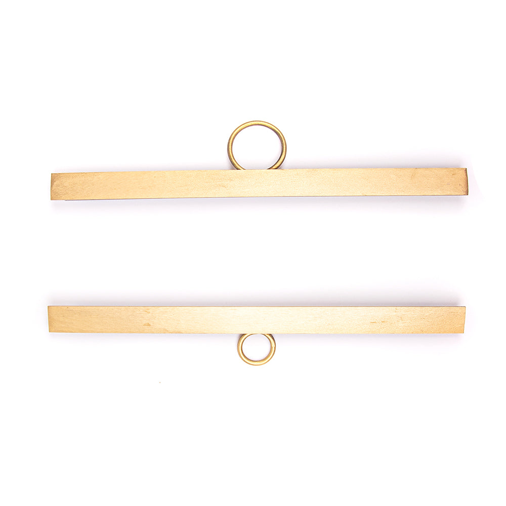 Permin Plain Brass Bellpulls - 20cm