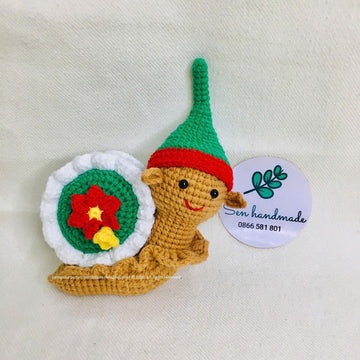 Buddy Snail- Crochet pattern - PDF file - English