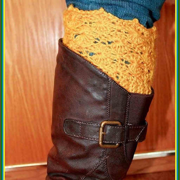 Easy Crochet Boot Cuffs Pattern Legwarmer