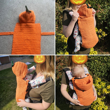 Pumpkin Baby Carrier Cover