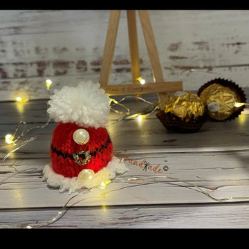 Santa Ferrero Rocher Cover Knitting Pattern