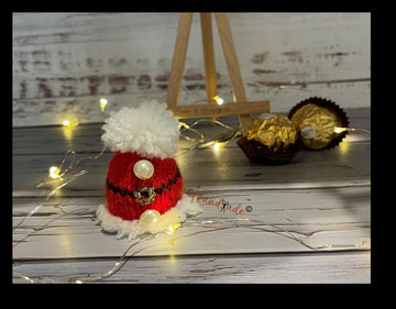 Santa Ferrero Rocher Cover Knitting Pattern
