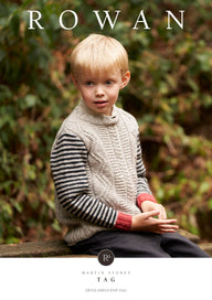 Tag Sweater in Rowan Softyak DK - Downloadable PDF