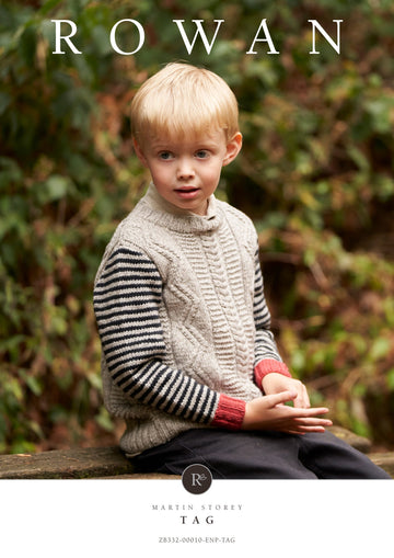 Tag Sweater in Rowan Softyak DK - Downloadable PDF