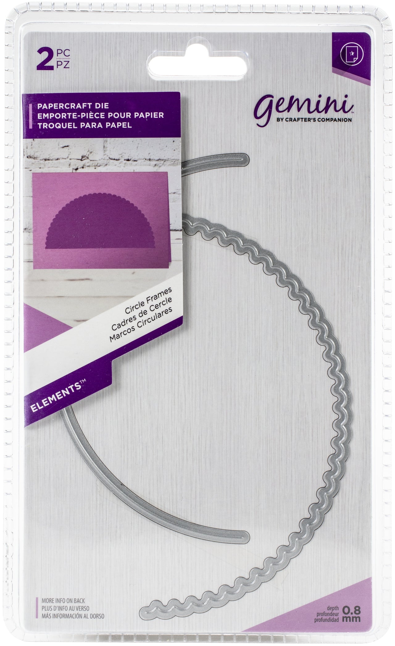 Crafter's Companion Gemini Elements Dies - Circle Frames