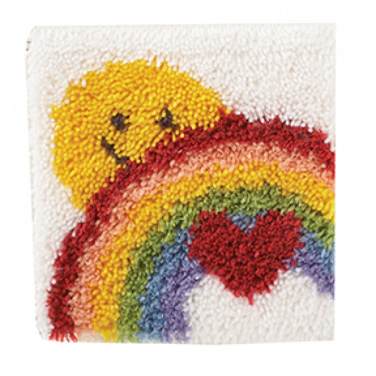 Wonderart Sunshine Rainbow Latch Hook Kit