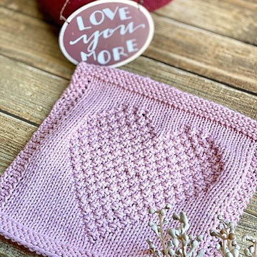 I Heart You Dishcloth
