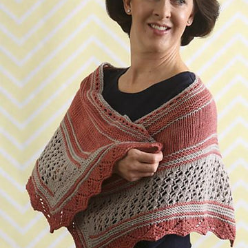 Coral Sands Shawl