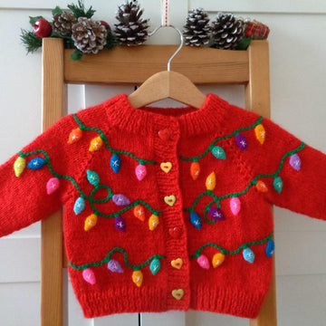 Christmas Lights Cardigan