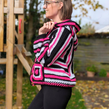 Solid Hexi Cardi