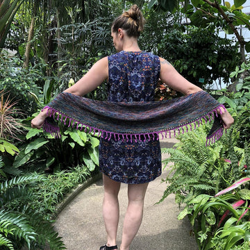 Fringe Frenzy Shawl