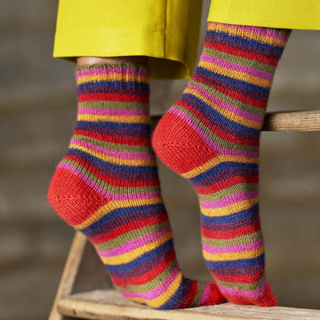 Lottie Ankle Socks in West Yorkshire Spinners Signature 4 Ply - DBP0204  - Downloadable PDF