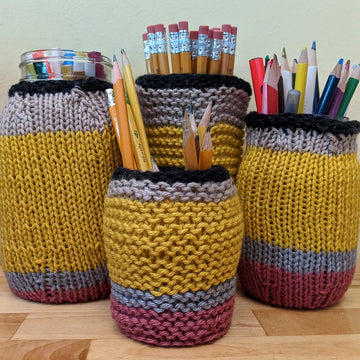 Pencil Jar Cozy