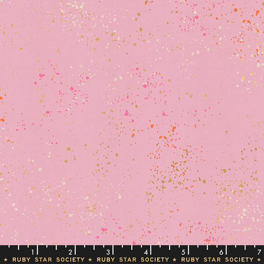 Ruby Star Society Speckled - Metallic Peony
