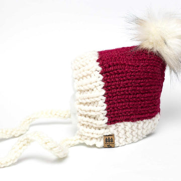 Chunky Santa Pixie Bonnet
