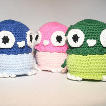 Owl - Shelf Sitter - Amigurumi